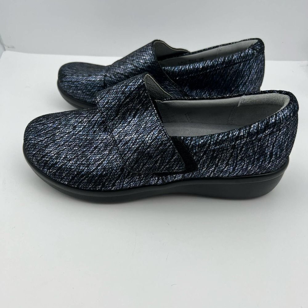 Alegria Clog Shimmery Blue Womens Size EU 38 US 8 - Picture 10 of 12